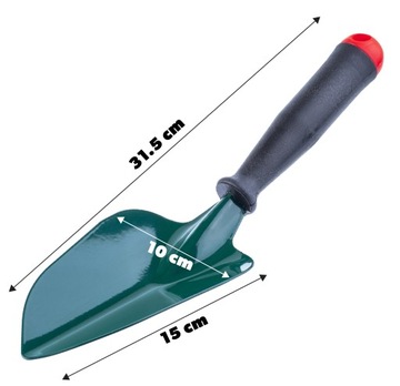 ZESTAW NARZĘDZI OGRODOWYCH 3w1 ŁOPATKA SZEROKA WYCINACZ DO OGRODU MOCNE