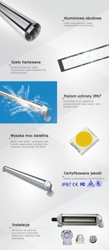 Лампа трубчатая для станков M9R 400мм 12Вт AC100-240В