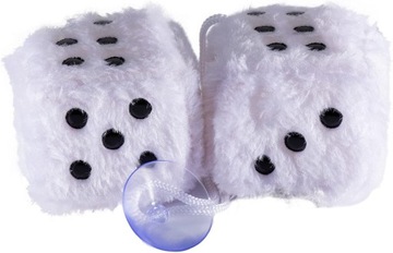 ПЛЮШЕВЫЙ КУБ ДЛЯ АВТОМОБИЛЯ, ПОДВЕСКА НА ЗЕРКАЛО ОКНА, ПРИСОСКА