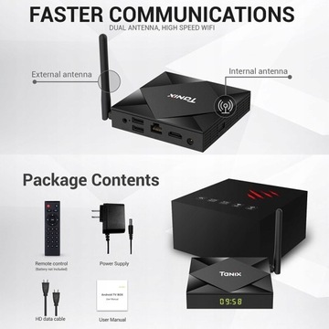 Smart TV Box 6K Wi-Fi Медиаплеер Телеприставка
