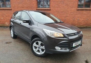 Ford Kuga II SUV 1.5 EcoBoost 150KM 2016 Ford Kuga Bezwypadkowa Serwis Nawigacja GetHelp 1.5 Benzyna 150KM