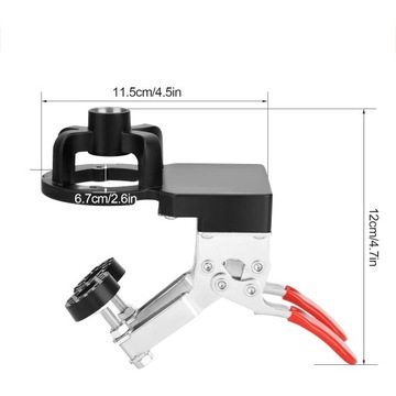 НАБОР СВЕРЛЕНИЙ ДЛЯ ПЕТЛЕЙ ШАБЛОН ДЛЯ ОТВЕРСТИЙ 35 ММ ПУАНСОН