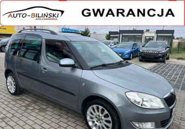 Skoda Roomster Mikrovan Facelifting 1.2 TSI 105KM 2010 Skoda Roomster 1.2TSI 105KM Panorama Klimatr.AluZima Parktr.Temp.Komp.Opla