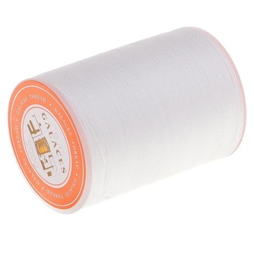 0,45 mm woskowana nić do szycia skóry ręcznie biała