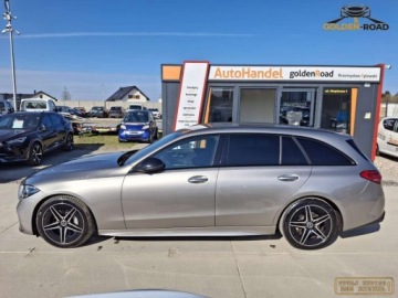 Mercedes Klasa C W206 Kombi 2.0 220d 200KM 2021 Mercedes-Benz Klasa C c220d 200KM AMG pakiet alcantara navi kamery 360 el., zdjęcie 8