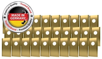 ЛЕЗВИЯ ДЛЯ РОБОТ-КОСИЛКИ PARKSIDE PMRA PMRDA A1 B2 TITANIUM PREMIUM 9 шт.