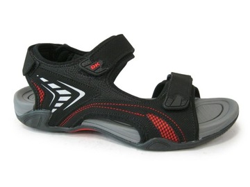 SANDAŁY DK TYPU SPORTOWEGO CIKO (3431 blk/rdm) 44