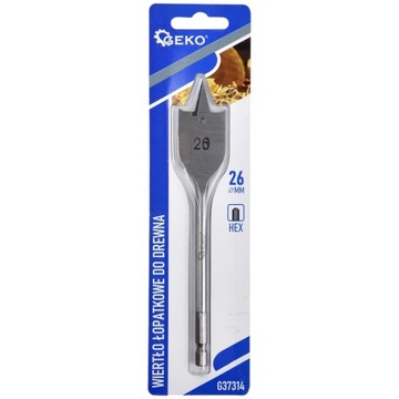 СВЕРЛО ПО ДЕРЕВУ С ШЕСТИГРАННОЙ СТРУПКОЙ 1/4