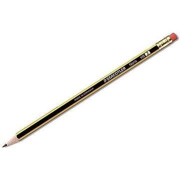 Ołówek drewniany NORIS 122 z gumką HB STAEDTLER