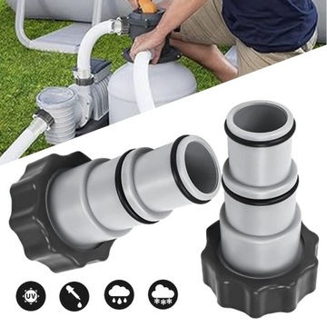 ADAPTER DO BASENU Z TWORZYWA SZTUCZNEGO A DO WĘŻA BASENOWEGO INTEX 32-38 MM