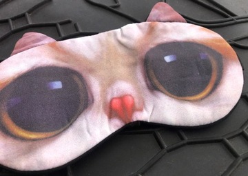 МАСКА ДЛЯ СПЯЩЕГО РЕЛАКСАЦИИ КОШКИ ДЛЯ ГЛАЗ ПУЗЫРЬЯ