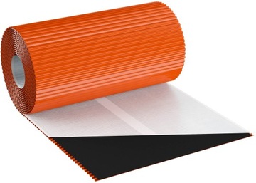 TAŚMA KOMINOWA ALUMINIOWA RYFLOWANA DEKARSKA FLEX STANDARD CEGLASTA