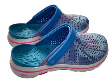 SKECHERS CALI GEAR ULTRA GO damskie, chodaki, klapki 37