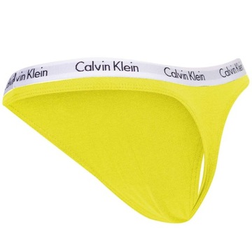 CALVIN KLEIN STRINGI DAMSKIE MAJTKI THONG 5PK r.S