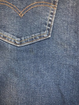 Spodnie jeansy męskie LEVI'S niebieskie W34 L34