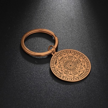 ТАЛИСМАН 7 АНГЕЛОВ ПЕЧАТЬ АРХАНГЕЛЕЙ БРЕЛОК АМУЛЕТ УДАЧИ