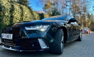 Audi A7 C7 A7 Sportback Facelifting 3.0 TFSI 333KM 2016 Audi A7 3.0 TFSI Quattro RS7 S-line 414 KM Stan perfekcyjny bez wkładu, zdjęcie 2