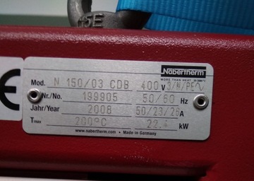 NABERTHERM 150/03 CDB Печь для каталитического удаления связующего, связующего MIM