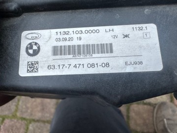 BMW G07 F45 F46 F40 HALOGEN LEVÝ ORIGINÁLNÍ IDEÁLNÍ