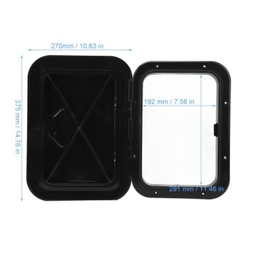 ЧЕРНЫЙ УНИВЕРСАЛЬНЫЙ СЪЕМНЫЙ ЛЮК