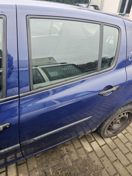 DVEŘE LEVÉ ZADNÍ KOMPLETNÍ RENAULT CLIO III KÓD LAK DV460