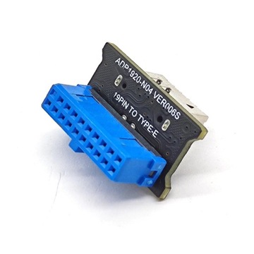 Материнская плата USB 3.0, передний адаптер 19PIN на 3.1 Type C, высококачественная запасная часть
