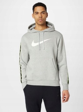 Męska bluza sportowa NIKE SPORTSWEAR REPEAT SW FLC CREW - DX2028-066 r. XS