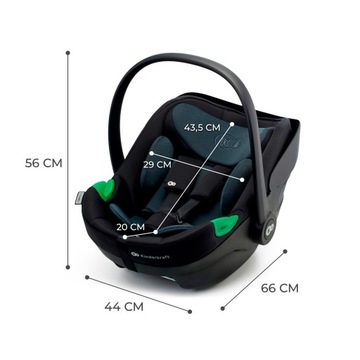 Автокресло 40–87 см 0–13 кг База ISOFIX I-CARE I-SIZE Kinderkraft