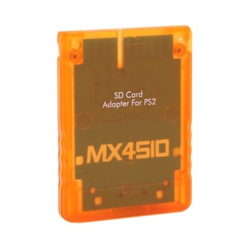 КАРТА ПАМЯТИ TF ДЛЯ PS2 MX4SIO SIO2SD ОРАНЖЕВЫЙ