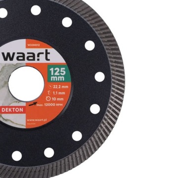 Алмазный диск 125 ДЛЯ РЕЗКИ Спеченного кварцевого керамогранита Dekton