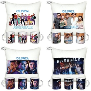 НАБОР «РИВЕРДЕЙЛ» КРУЖКА + ПОДУШКА + ИМЯ