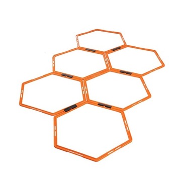 Тренировочный круг по ловкости футбола, соединительная пряжка из полипропилена, тренерское оборудование для