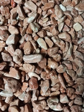 Галька для сада, кирпич, коричневый, Rosso Verona 24 кг ИТАЛИЯ