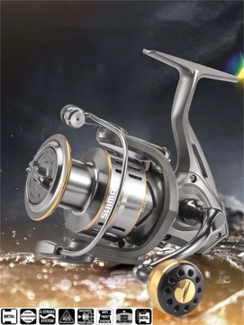 Спиннинговая катушка SHIMANO Сверхлегкая металлическая катушка для рыбалки, легкая