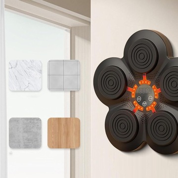 MUSIC BOXING MACHINE W TRENINGOWY ŚCIANA BOKSERSKA + RĘKAWICE BOKSERSKIE