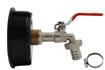 Металлический кран Mauser MAUSERA 1000L IBC PLUG Set FOR TANK