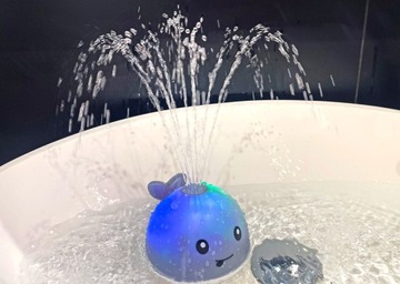 ИГРУШКА ДЛЯ ВАННЫ КИТ ВАННА Дельфин Дельфин СВЕТОДИОДНЫЙ ФОНТАН