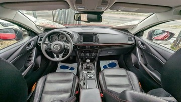 Mazda 6 III Kombi 2.2 SKYACTIV-D I-ELOOP 150KM 2013 Mazda 6 2.2D 150PS Zarejestrowany Serwis Klima, zdjęcie 16