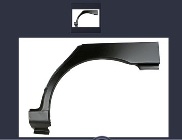 Ремонт заднего крыла L DAEWOO LANOS 01/97-12/08