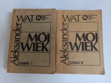 MÓJ WIEK - 2 TOMY - ALEKSANDER WAT (DB)
