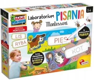 Hračka Pro Chlapce Dárek Montessori Laboratoř psaní Solidní