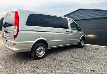 Mercedes Vito W639 Kombi Facelifting 116 CDI 163KM 2014 Mercedes-Benz Vito Bezwypadkowy, Serwisowany, Zarejestrowany, 4x4, 8 osobo, zdjęcie 8
