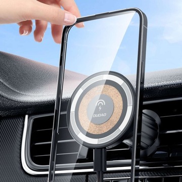 Магнитный держатель с индукционным зарядным устройством MagSafe для вентиляционной решетки 15