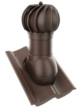 KOMINEK ROTOLINE DACHÓWKA EURONIT 'S' BRĄZ