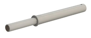 БАМПЕР HAFELE PUSH, ДЛИННЫЙ СЕРЫЙ С МАГНИТОМ + ПЛАСТИНКА