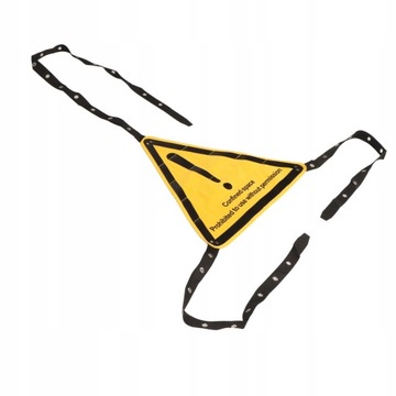 ТАБЛИЧКА ЗНАК «ВНИМАНИЕ ОПАСНОЙ ЗОНЫ»