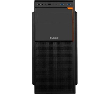 Obudowa LOGIC J23 ATX/mATX Midi 2 x USB 3.0 Black bez zasilacza