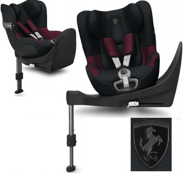 FOTELIK CYBEX SIRONA S I-SIZE 0-18 VICTORY BLACK
