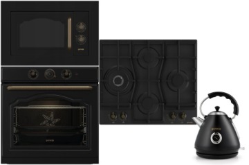 Zestaw GORENJE BOS67372CLB + BM235CLB + GW6D42CLB + Czajnik
