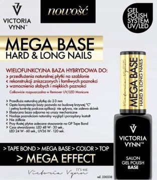 Baza Hybrydowa Victoria Vynn Mega Base PINK 8 ml